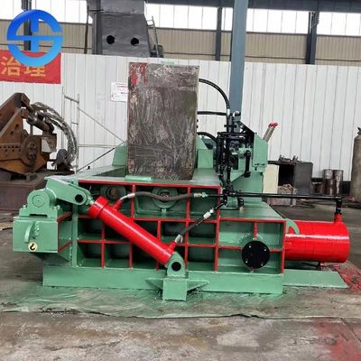 12-16 Ton / Day Metal Baler Machine 250*600mm Bale Size