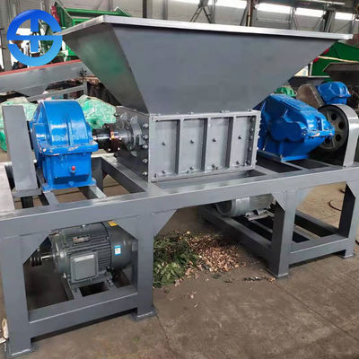 600kg/H 800kg/H 380V Aluminum Shredder Machine Two Shaft