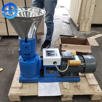 90-120kg/H Biomass Pellet Machine 4mm Pellet Size