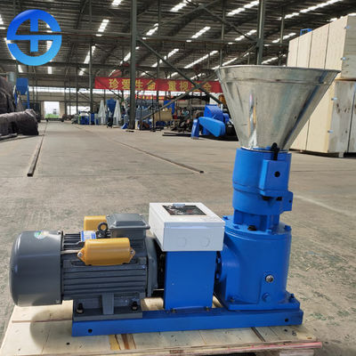 90-120kg/H Biomass Pellet Machine 4mm Pellet Size