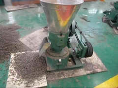 Biomass feed pellet mill machine