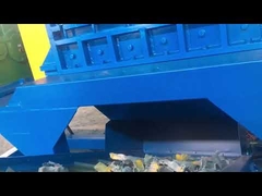 Heavy Duty 2 Shaft Shredder Machine Metal Crushing Machine 45 Kw * 2 Power