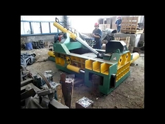 Scrap metal baler