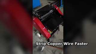 Copper Wire Stripping Machine Working Video | Fast & Easy Copper Recovery